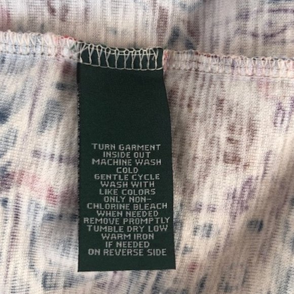 RALPH LAUREN PULL OVER TOP SOUTHWESTERN PRINT - Picture 8 of 8